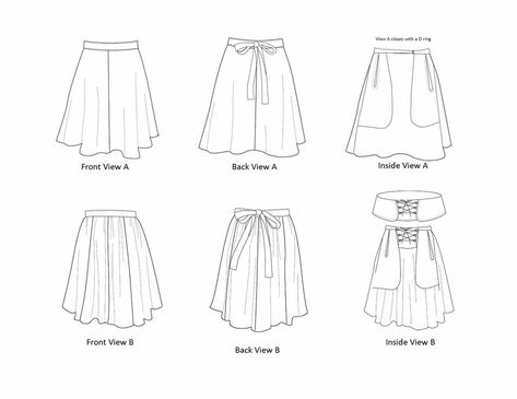 Fabric, Notions and Size Chart for the Coquelicot Skirt Skirt Patterns Sewing Free, Hobbit Core, Create Capsule Wardrobe, Skirt Patterns, Wildflower Design, Fiber Crafts, She's A Lady, Sewing Things, Lagenlook Style