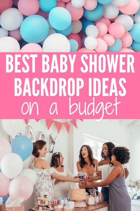 Simple Baby Shower Backdrop Girl, Easy Baby Shower Backdrop, Simple Baby Shower Backdrop, Sprinkle Baby Shower Girl, Baby Shower Wall Decor, Coco Baby, Baby Shower Balloon Arch, Sports Baby Shower Theme, Baby Shower Balloon Decorations