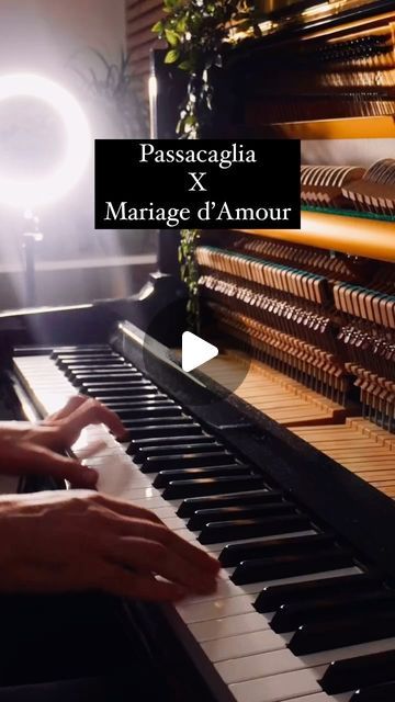 Cameron Segal on Instagram: "Two of the most beautiful pieces. What do you think of this mashup? 

#passacaglia #mariagedamour #piano #pianomashup" Passacaglia Piano, April 11, You Think, Piano, Thinking Of You, Most Beautiful, Music, On Instagram, Instagram