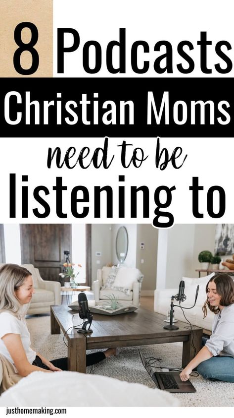 Mom Podcast Topics, Podcasts For Moms, Bible Study Podcast, Bible Study For New Moms, Devotional For Moms, Best Christian Podcasts For Women, Homemaking Podcasts, Bible Study For Moms, Moms Ministry