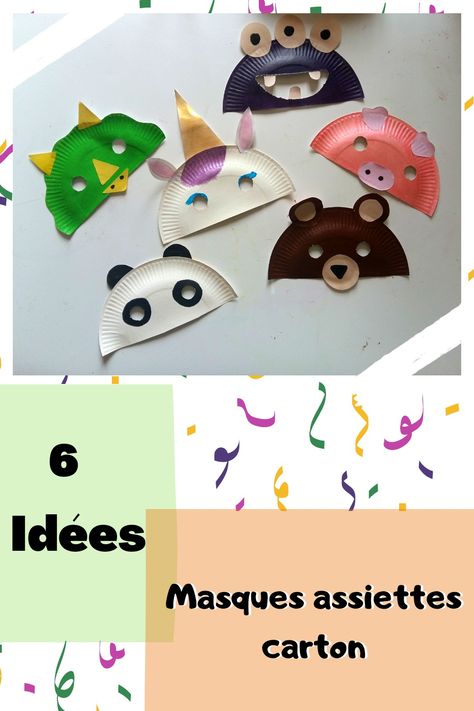 Mardi Gras Maternelle, Carnival Crafts, Hand Crafts For Kids, School Activities, Diy For Kids, Mardi Gras, Art Projects, Kindergarten, Crafts For Kids