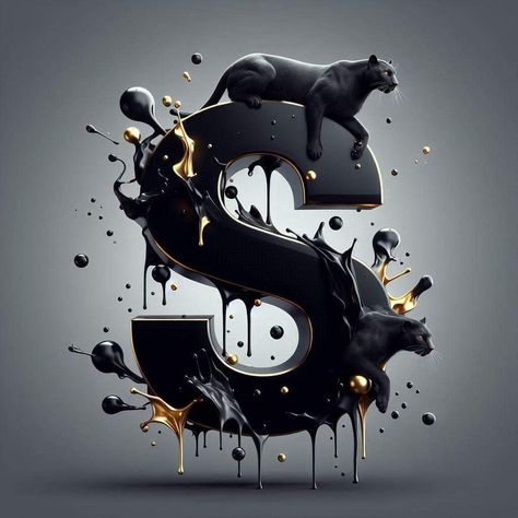 By Art Unity A To Z Letter Design, S Alphabet Wallpaper, S Name Wallpaper Love Black, Pretty Movie, Letter Art Design, Android Wallpaper Art, Photoshop Design Ideas, Emoji Images, Cute Backgrounds For Phones