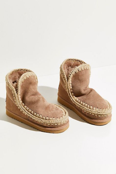 Mou Boots, Split Top, Soft Shoes, Sheepskin Boots, Chunky Sneakers, Wedge Boots, Short Boots, Boho Clothing, Suede Boots