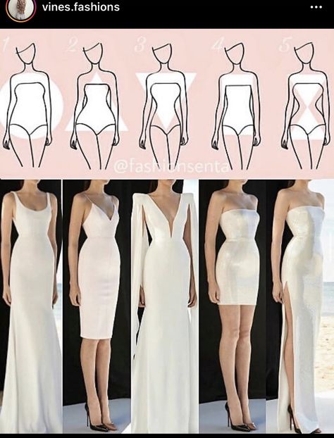 Triangle Outfits, Inverted Triangle Outfits, Triangle Body Shape, Inverted Triangle, Types Of Dresses, Body Shape, Body Shapes, Fashion Outfits, Wedding Dress