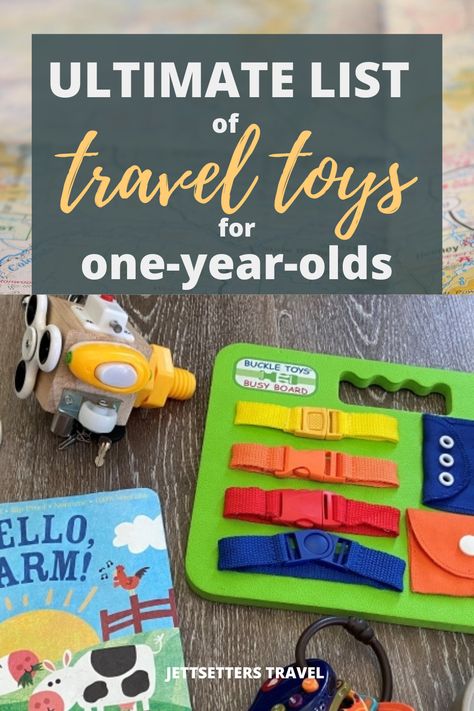 travel toys for 1 year olds Car Ride Activities, Toddler Travel Activities, Road Trip Toys, Road Trip Entertainment, Activities For One Year Olds, Airplane Activities, Travel Toys For Toddlers, Car Activities, 1 Year Baby