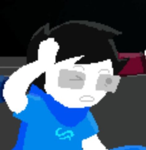 Johndave Homestuck, John Egbert Pfp, John Egbert Icon, Homestuck John Egbert, Homestuck Icon, June Egbert, Homestuck John, Lego Titanic, John Egbert