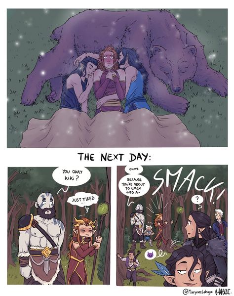 Critical Role Comic, Kiss Kiss Fall In Love, Oxenfree, Critical Role Characters, Dnd Funny, Critical Role Fan Art, Vox Machina, D&d Dungeons And Dragons, Ex Machina