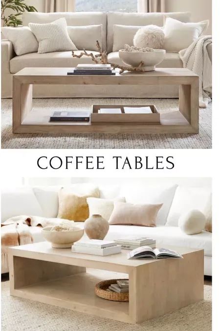 Blonde Wood Coffee Table, Light Oak Coffee Table Living Room, Natural Wood Coffee Table Living Rooms, Beachy Coffee Table, Cream Coffee Table, Province House, Wood Coffee Table Living Room, White Fabric Sofa, Rectangle Glass Coffee Table