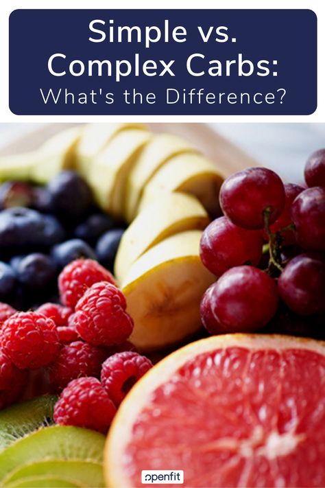 Whether you love carbohydrates or choose to limit them, you need to know how to tell the difference between simple carbs and complex carbs.Keep reading for the lowdown on complex carbs vs. simple carbs, why fiber matters, and the best carbs for a healthy diet.  #openfit What Are Complex Carbs, Simple Carbs Vs Complex Carbs, Simple Vs Complex Carbohydrates, Complex Carbs List, Foods That Contain Fiber, Healthy Carbohydrates, Simple Carbohydrates, Carbs List, Healthy Dinner Recipe