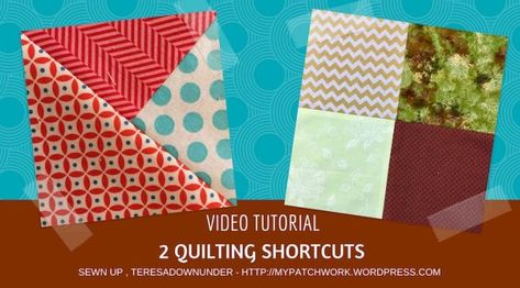 Two quilting shortcuts you didn’t know about | Sewn Up Quilting Shortcuts, Block Quilt Ideas, Missouri Quilt Company, 4 Patch Quilt, Missouri Quilt, Beginning Quilting, Beginner Quilt, Quilting Videos, Block Quilt