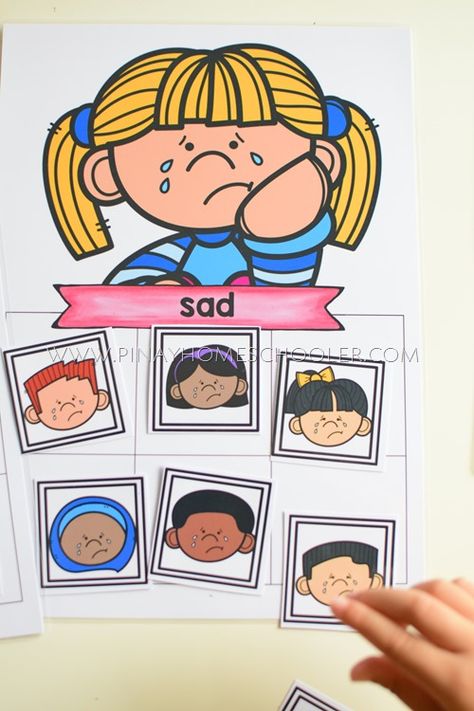 KIDS EMOTIONS LEARNING ACTIVITY