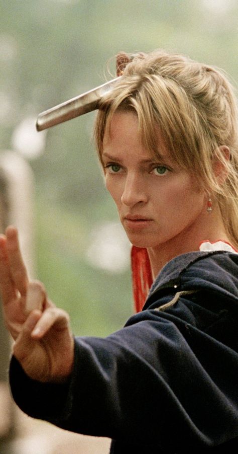 Uma Thurman - Beatrix Kiddo, Kill Bill Kill Bill Characters, Uma Thurman Kill Bill, Kill Bill Costume, Kill Bill 2, Gordon Liu, Kill Bill Movie, Quentin Tarantino Movies, Tarantino Films, Daryl Hannah