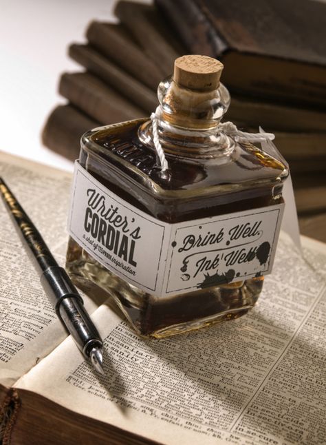 writer's cordial Ink Aesthetic, Quill And Ink, Ink Well, Quill Pen, Vintage Pens, Old Letters, Ink Bottle, Calligraphy Ink, Ink Blot