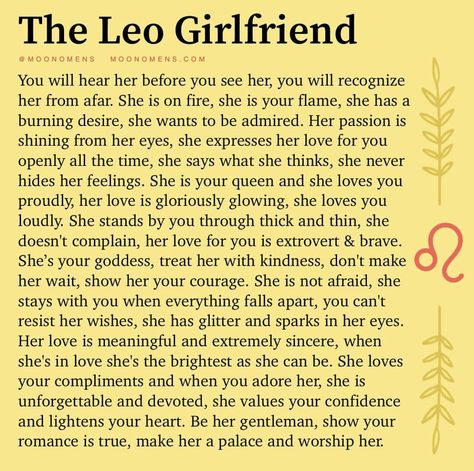 Leo Girlfriend, Leo Love Horoscope, Leo Relationship, All About Leo, Leo Zodiac Quotes, Leo Sun, Leo Quotes, Leo Zodiac Facts, Leo Girl