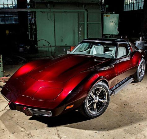 1976 Corvette, Corvette C3, Corvette C6, Classic Corvette, Sweet Cars, Chevy Corvette, Corvette Stingray, Us Cars, Red Car