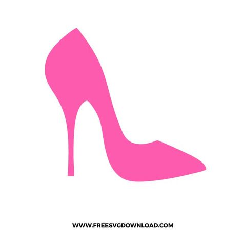 High Heel Svg File Free, High Heel Silhouette, Barbie Silhouette Svg Free, Barbie Svg File Free, High Heel Drawing, Barbie Svg Free, Barbie Cricut, High Heels Drawing, Barbie High Heels