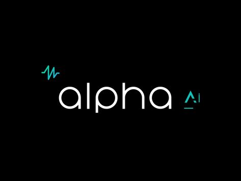 Alpha Ai Logo Design by Outlier UI Alpha Logo Design Ideas, Alpha Logo Design, Av Logo, Alpha Design, Property Logo Design, Alpha Logo, Team Alpha, Catalog Design Layout, Tech Brand