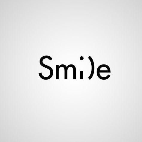 :) 타이포그래피 포스터 디자인, Blog Logo, Just Smile, Typography Logo, Creative Words, 로고 디자인, Letter Logo, Visual Design, Design Branding