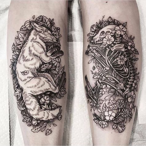 Creepy Beautiful, Goth Tattoo, Istoria Artei, 4 Tattoo, Gothic Tattoo, Fox Tattoo, Pagan Witch, Witch Magic, Dark Makeup