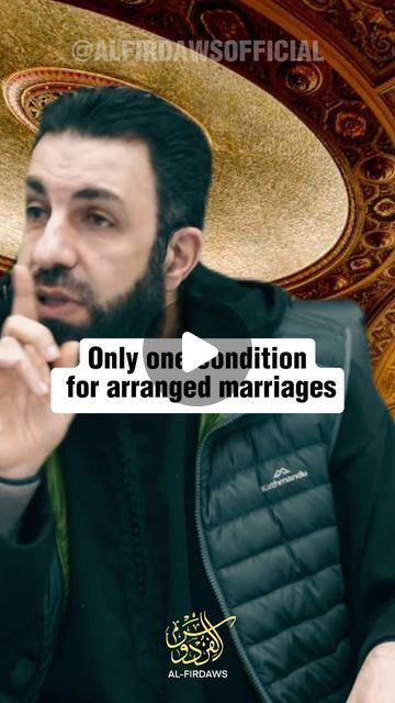 Al-Firdaws on Instagram: "Only one condition for arranged marriages 🗣️📣

#muslim #islamicreminder #belalassaad #islam #arrangedmarriage #islamic_video #explore #muslimquotes" Arrange Marriage, Islam Marriage, Islamic Video, Arranged Marriage, Muslim Quotes, Islamic Videos, On Instagram, Instagram