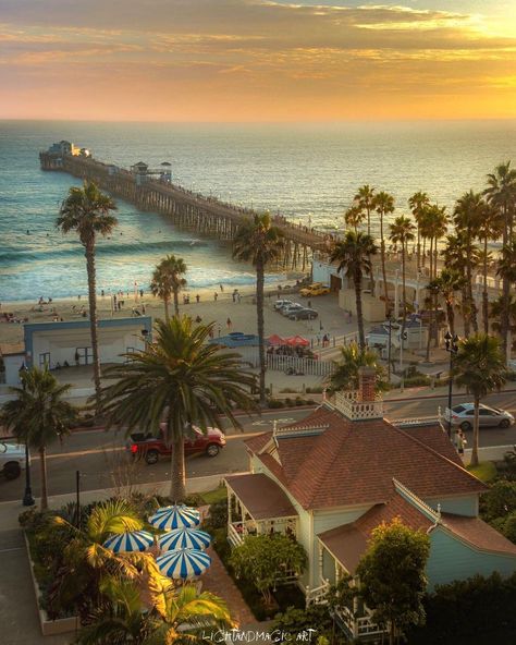 Oceanside,CA New York Life Aesthetic, California Beach Vacation, Los Angeles Wallpaper, Los Angeles Aesthetic, Oceanside Beach, Vista California, Oceanside California, California Love, Paradise On Earth