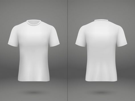 Realistic template soccer jersey t-shirt... | Premium Vector #Freepik #vector #logo #template #fashion #sport Template Jersey Polos, Template Jersey, Jersey Polos, Jersey Template, T Shirt Template, Free T Shirt Design, T Shirt Design Template, Jersey Vintage, Blank T Shirts