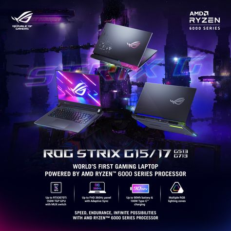 G15-17-Album-AMD-1440x1440px-01 Laptop Banner, Banner Game, Gaming Ideas, Computer Station, Promotion Design, Laptop Design, Asus Zenbook, Lap Top, Gaming Banner