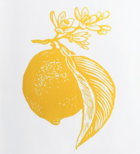 Lemon - linocut - Rigel Stuhmiller, U.S.A. Lemon Lino Print, Lemon Linocut, Lemon Illustration Design, Fruit Linocut, Lemon Art Illustration, Lemon Graphic Design, Linocut Poster, Lemon Graphic, Lemon Illustration