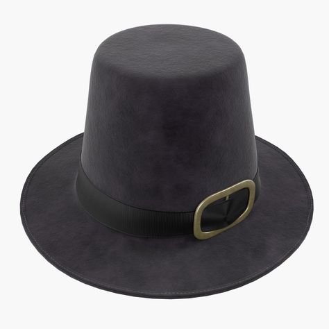 Pilgrim Hat 3D Model #AD ,#Pilgrim#Hat#Model Hat Model, Pilgrim Hat, Simple Flyer, Png Aesthetic, Travel Icon, Drawing Prompt, 3ds Max Models, Real Model, American Dream