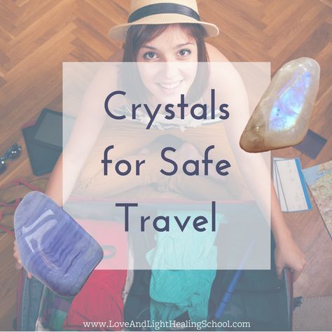 Crystals promote safe travel, not just on special trips, but also during daily commutes to work, or even for family members who go from one place to another