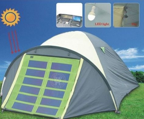 5 Top-Rated Solar-Powered Tents For Camping Enthusiasts Solar Tent, Four Season Tent, Energy Tips, Tent Material, Solar Power House, Family Tent Camping, Raining Outside, Cool Tents, Camping Tent