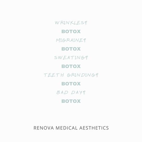 Medical Spa Quotes, Botox Injector Quotes, Botox Instagram Post, Botox Sayings, Botox Aesthetic, Med Spa Content, Botox Quotes Posts, Botox Migraine, Botox Slogans