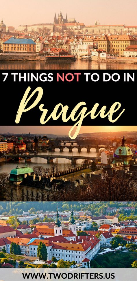 Beautiful Prague has plenty of great things to do. These 7 aren't on that list. Learn what things not to do in Prague, Czech Republic, & what to do instead! | Tips for #Europe #Prague | Europe travel guide Chez Republic, Czech Republic Travel, Prague Travel, Eastern Europe Travel, Europe Style, Backpacking Europe, Europe Vacation, Prague Czech Republic, Prague Czech