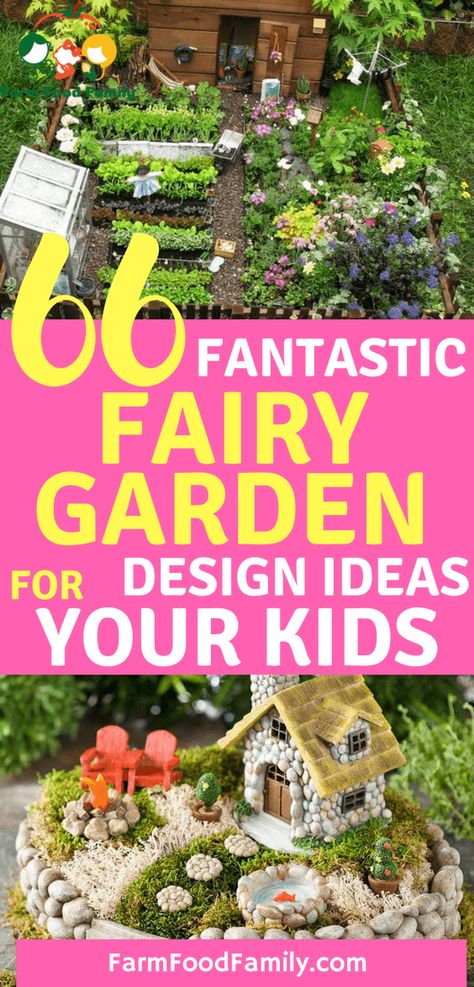 25+ Amazing DIY Art Projects To Dress Up Your Garden Small Fairy Garden Ideas, Fairies Facts, Fairy Activities, Fairy Garden Design Ideas, Grandparents Activities, Fairy Diy, Fairy Garden Art, Garden Homes, Crafty Hobbies