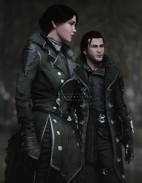 Lydia appearance for Evie. Evie Frye X Henry Green, Lydia Frye, Assassins Creed Syndicate Evie, Jacob And Evie Frye, Frye Twins, Evie Frye, Ac Syndicate, Assassins Creed Funny, Henry Green