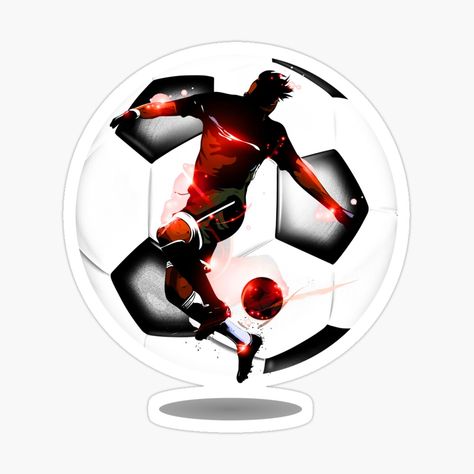 Australian Football, Soccer Silhouette in Red Design by EvaWolf | Redbubble Football Logo Design Soccer Sports, Soccer Silhouette, Football Logo Design, Fc Logo, Football Or Soccer, Broken Screen Wallpaper, Football Illustration, Australian Football, Barcelona Fc