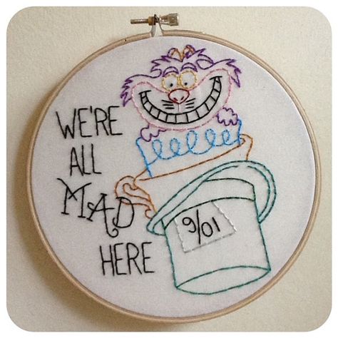 8 Adventure is Out There UP Embroidery Hanging Hoop by AdorkableMe