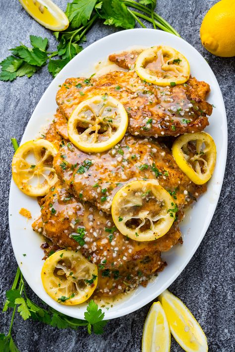 Chicken Francaise Kevins Chicken Recipes, French Style Chicken, Apple Crescent, Chicken Francaise Recipe, Chicken Francaise, Closet Cooking, Tasty Chicken, Butter Chicken Recipe, Lemon Butter Sauce