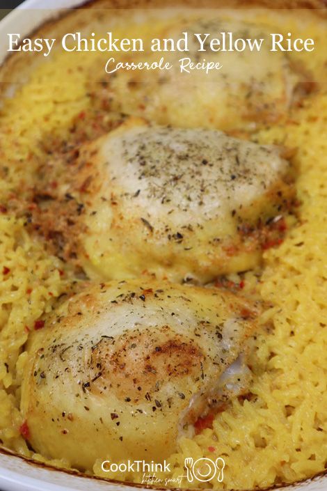 Recipes With Yellow Rice, Yellow Chicken And Rice, Chicken Yellow Rice Casserole, Leftover Yellow Rice Recipes, Chicken And Yellow Rice Crockpot, Chicken And Yellow Rice Casserole Recipes, Chicken And Yellow Rice Recipes, Chicken And Yellow Rice Casserole, Brazilian Chicken And Rice