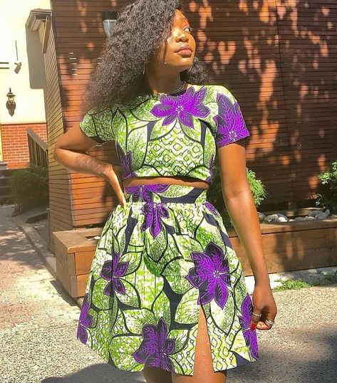 To Start A Conversation, African Print Dress Ankara, African Dresses For Kids, African Print Clothing, Short African Dresses, African Fashion Skirts, Afrikaanse Mode, African Inspired Clothing, African Wear Dresses