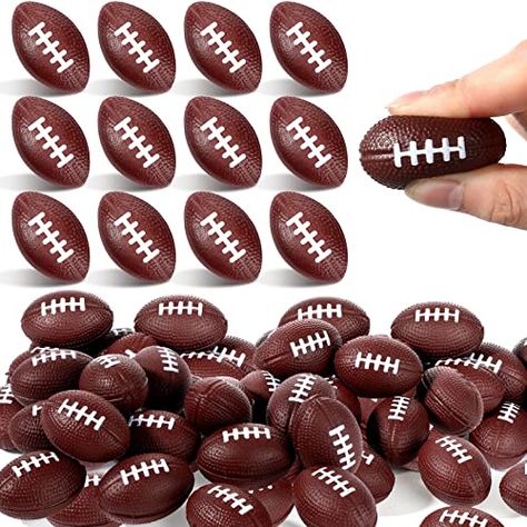 Gift Fillers, Sports Party Favors, Football Party Decorations, Classroom Prizes, Birthday Goodie Bags, Mini Footballs, Pool Party Decorations, Football Decorations, Ball Party