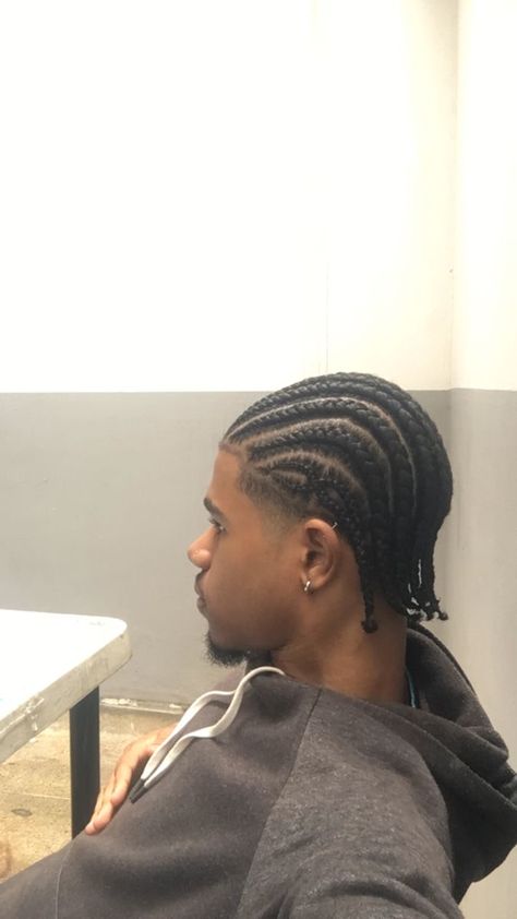 Flat Twist Hairstyles For Men, Men Conrow Hair Styles, Flat Twist Hairstyles Men, Low Taper Cornrows, Flat Twist Men, Short Hair Braids Men, Cornrows Zigzag, Cornrows For Men Short Hair, Cornrow Ideas For Men