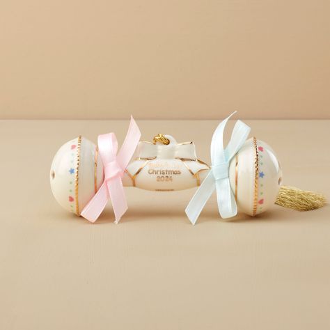 Baby ribbon ornament