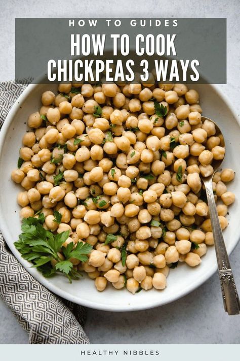 Chickpea Crock Pot Recipes, Cooked Chickpeas On Stove, Cooking Chickpeas In Instant Pot, Dried Chickpea Recipes Slow Cooker, Cooking Dried Chickpeas, Slow Cooker Chickpeas, How To Cook Chickpeas, Daycare Recipes, Instant Pot Chickpeas