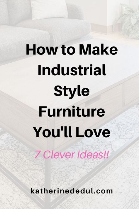 Industrial Furniture Diy, Industrial Diy Decoration, Industrial Diy Decoration Ideas, Mason Jar Storage, Diy Industrial Furniture, Industrial Diy, Wall Storage Unit, Industrial Style Furniture, Rough Luxe