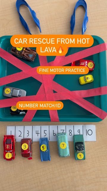 Fine Motor Car Activities, Types Of Vehicles Preschool, Car Inquiry Kindergarten, Car Math Activities Preschool, Transportation Fine Motor Activities Preschool, Transport Fine Motor Activities, Transportation Number Activities, Lightning Mcqueen Activities, Transportation Stem Activities Preschool