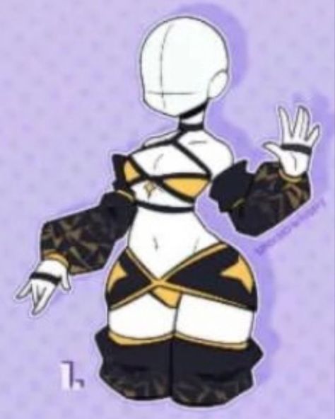 Unknownspy Body Base, Outfit Drawings Revealing, Sucubus Outfits, Revealing Oc Outfits, Bodysuit Outfit Drawing, Outfit Challenge Drawing, Character Outfits Skimpy, Unknownspy Outfits, Draw Ur Oc In This Outfit Spicy