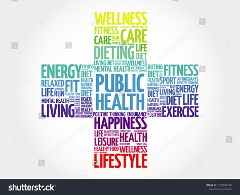 Public Health Career, Public Health Nurse, Health Words, Concept Background, Health Living, Healthy Living Quotes, Senior Health, Mental Health Care, Workout Chart