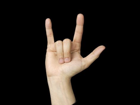 Helen Keller, who developed sign language, was into Theosophy (founded by Satanist Blavatsky), the satanic group that Krishnamurti rejected, so it actually means 'I Love You Satan'. Who would pick a very old satanic sign as the sign for I Love You?  It was popularized in the late sixties by the founder of the Church of Satan Anton LaVey. The US Presidents do the same hand sign as serial killer Ramirez, all Pirate Captains Deaf Awareness, I Love You Signs, Deaf Culture, Learn Sign Language, 5 Love Languages, American Sign Language, Language Resources, Word Pictures, Love Languages