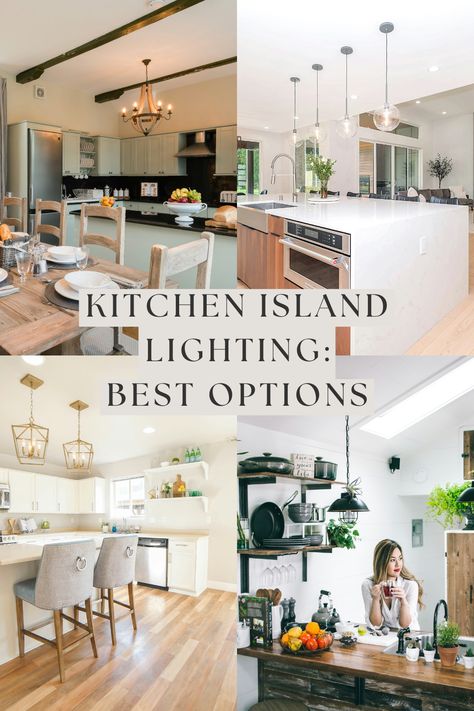 Merge kitchen island décor with practicality using our lighting tips! 🌟🎨 Find out how to spotlight your island’s beauty and utility. Kitchen Spotlights, Kitchen Island Decor, Kitchen Island Lighting, Island Lighting, Kitchen Island, Lighting